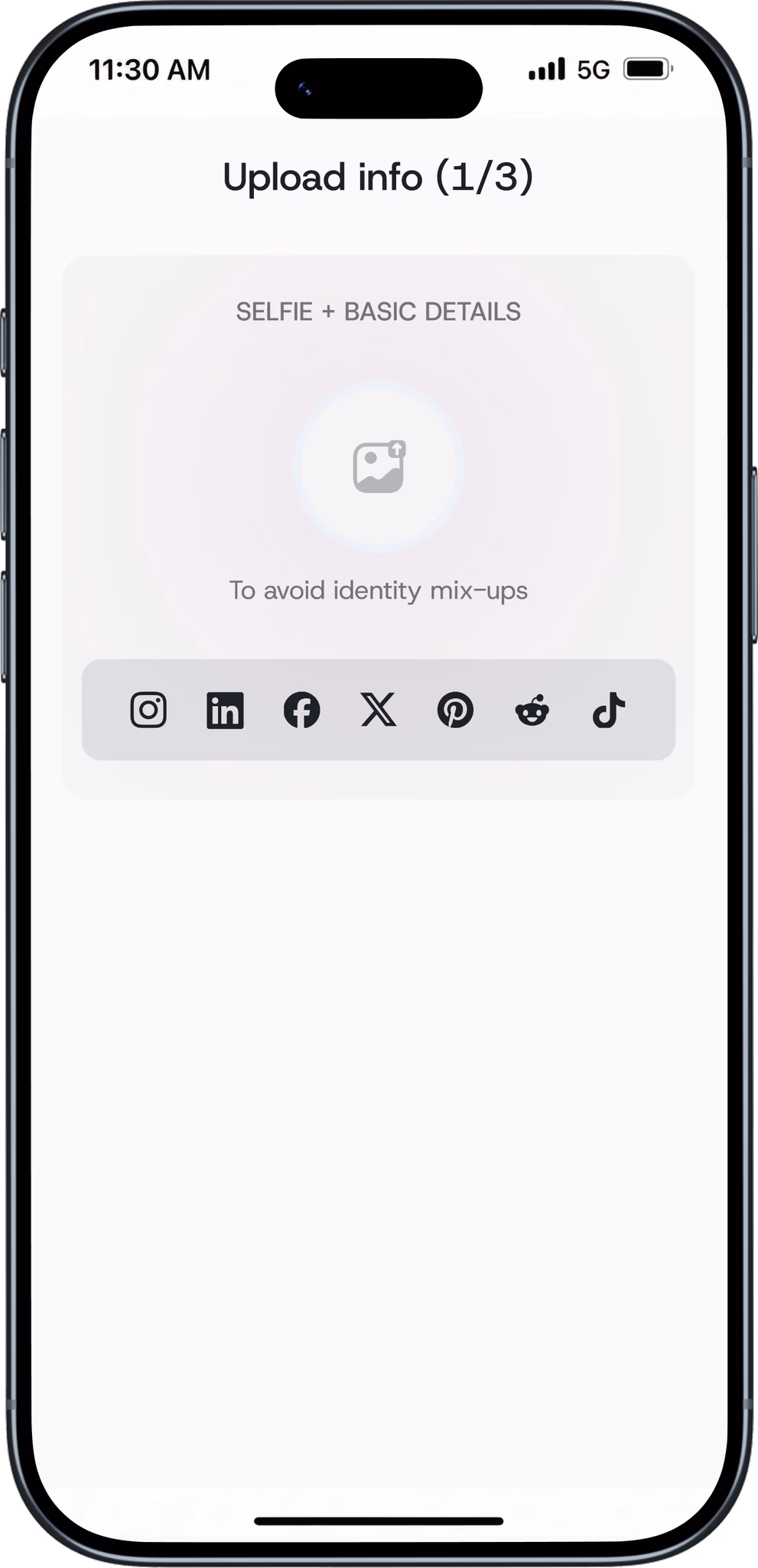 Upload info (1/3)